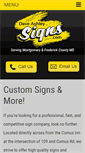 Mobile Screenshot of daveashleysigns.com